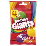 Skittles Fruit Giants (14x116G)