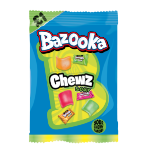 Bazooka Sour Chew Share Bag (12x120g)