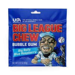 BIG LEAGUE CHEW BLUE RASPBERRY (12x60g)