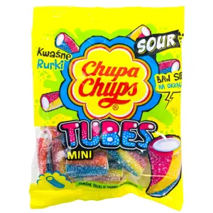 Chupa Chups Mini Sour TUBES Display (10x55g)