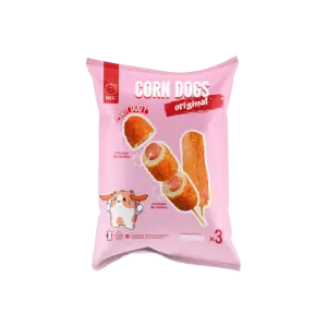 L'ORIGINAL HOT DOG CORN DOG BUDJI (12x285G) + LIVRAISON COMPRISE