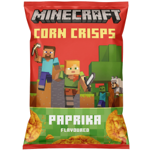 MINECRAFT CRIPS PAPRIKA (12x60g)