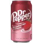 Dr Pepper - Strawberries & Cream (12x355ml)