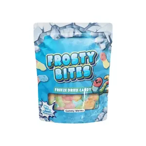 Frosty Bites Sour Worms (24x50g)