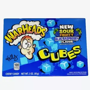 Warheads Blue Raspberry Cubes (12x85g)