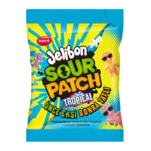 Sour Patch Kids Tropical (24x80g)