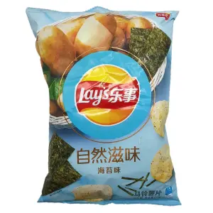 Lays Natural Seaweed (22x65g)