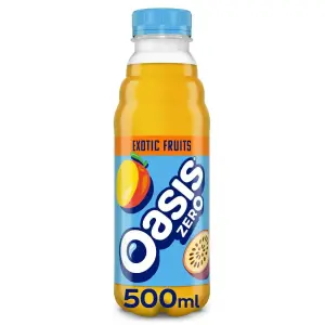 Oasis Exotic Fruits Zero (12x500ml)