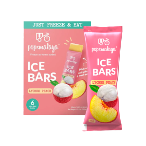 Popsmalaya Ice Bar Lychee Peach (72x45ml)