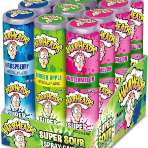 WARHEADS SUPER SOUR SPRAY CANDY (12X20ml)
