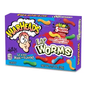Warheads Lil Worms Theatre Box (12x99g)