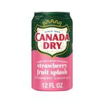Canada Dry Strawberry Fruit Splash (12x355ml)