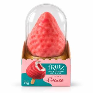 Frutz Fraise Coeur Coulant - Glace Trompe L'oeil (12x75g)