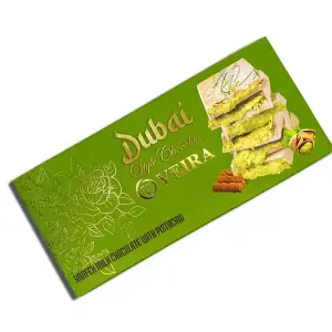 Veira Dubai WHITE Chocolate Display (12x100g)
